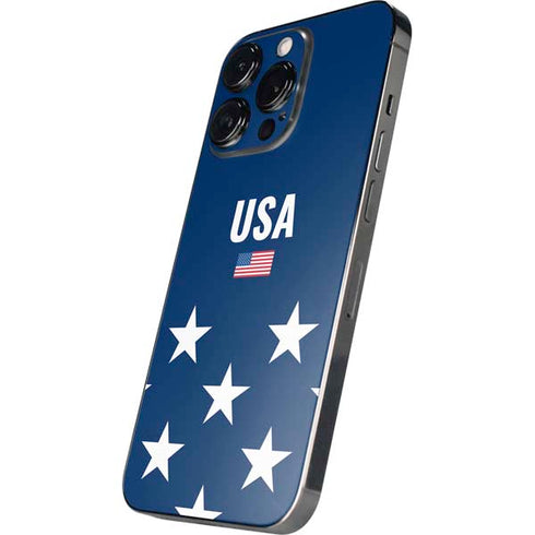 USA Flag Stars iPhone 14 Pro Skin